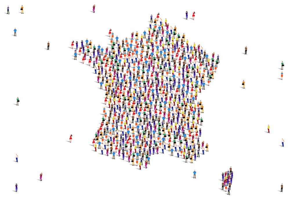 Carte de la France
